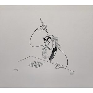 Self Portrait with Inkwell