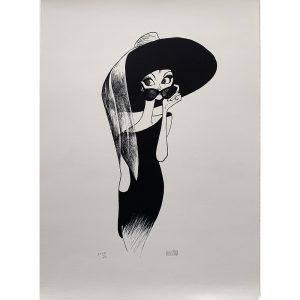Breakfast at Tiffany's (with big hat)